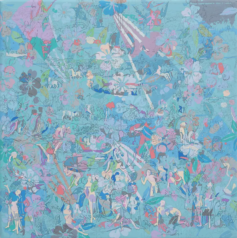 烏丸由美展 「つむぐ -東洋と西洋、絵画とデザイン-」