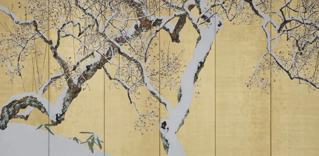 木島櫻谷四季の金屏風―京都画壇とともに― | ArtSticker