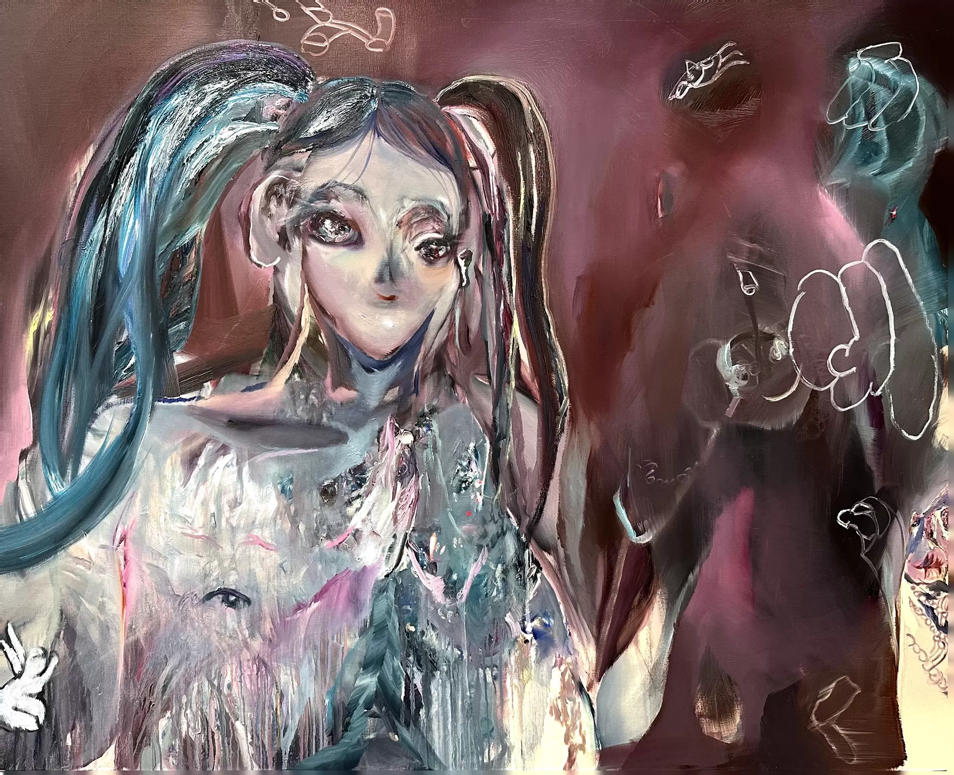 メインテーマインアート 美人画　日本が見つめた女性の美 ICHIRO TSURUTA 鶴田一郎美人画展 〜赤と黒の世界〜 日時：2023