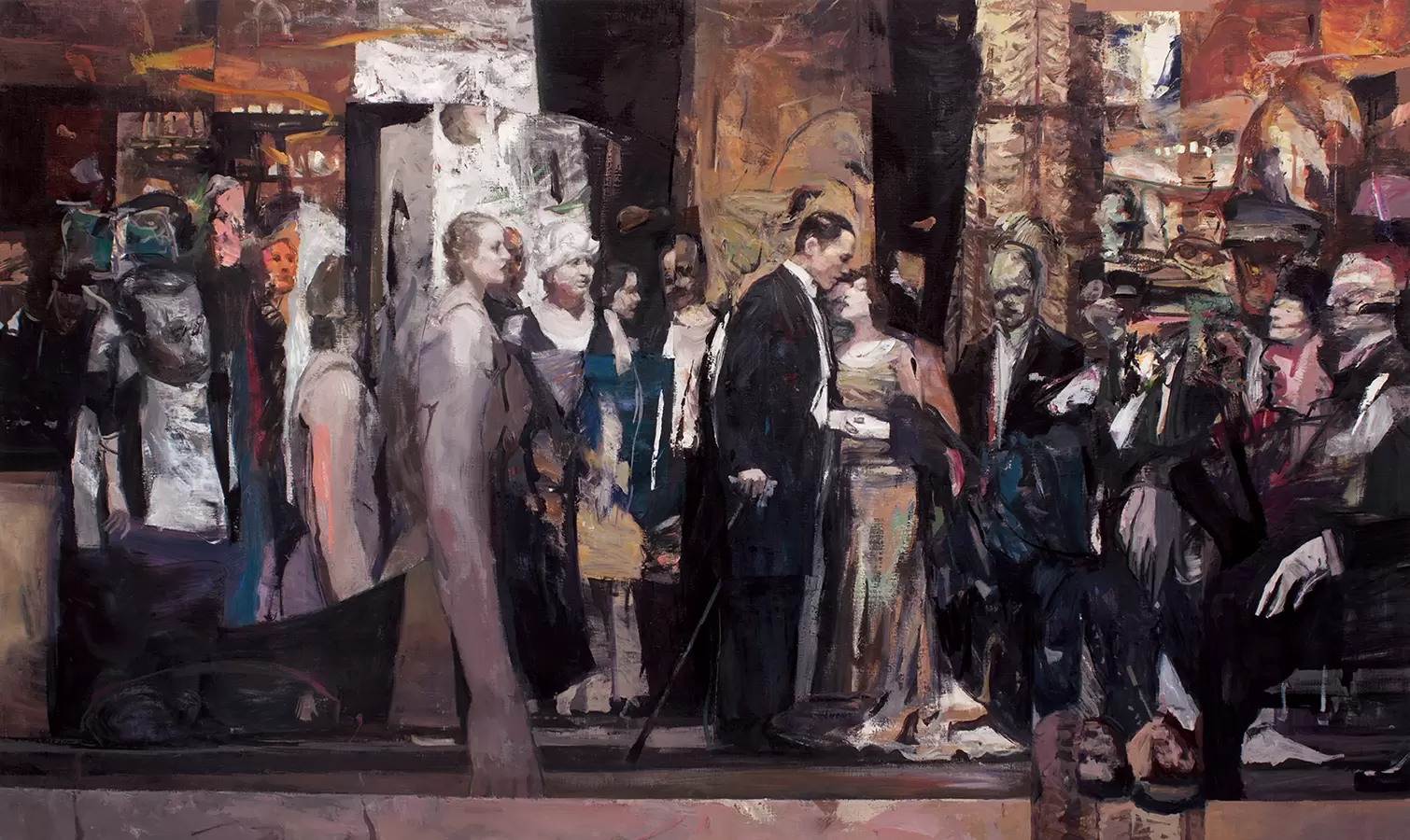 公募展入選作家による直筆現代アート作品 パターンNo.2 公募展入選作家