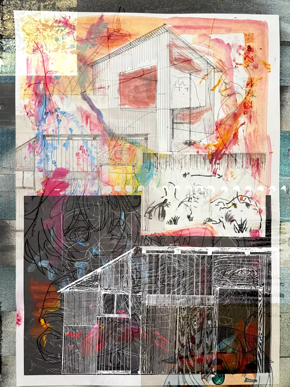 竹内昌ニ 水音 日本画 絵画 現代アート 竹内 昌二 | ギャルリーためな