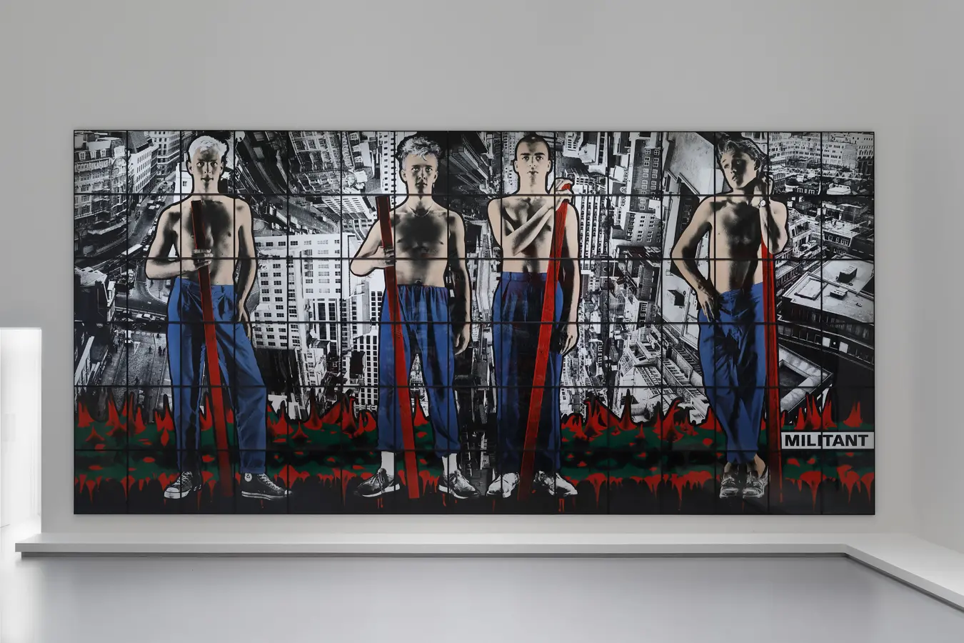 ギルバート＆ジョージ《CLASS WAR, MILITANT, GATEWAY