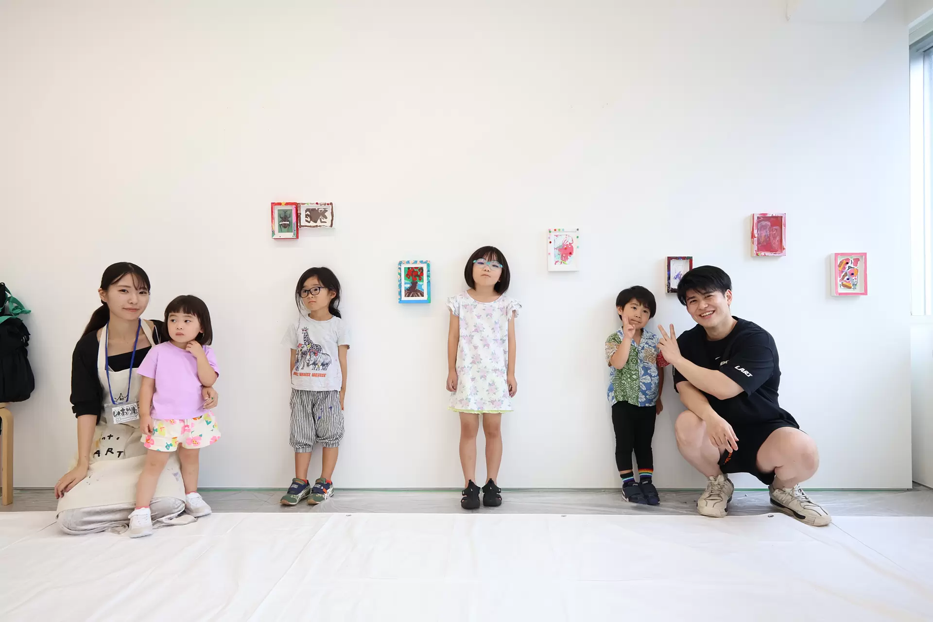 AWASE gallery × intoART ワークショップ第2回「Oil painting