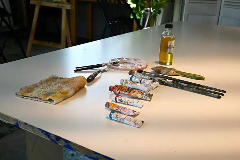 AWASE GALLERY × IntoArt Workshop #2 “Oil Painting Day. Where Paintings Are Born”