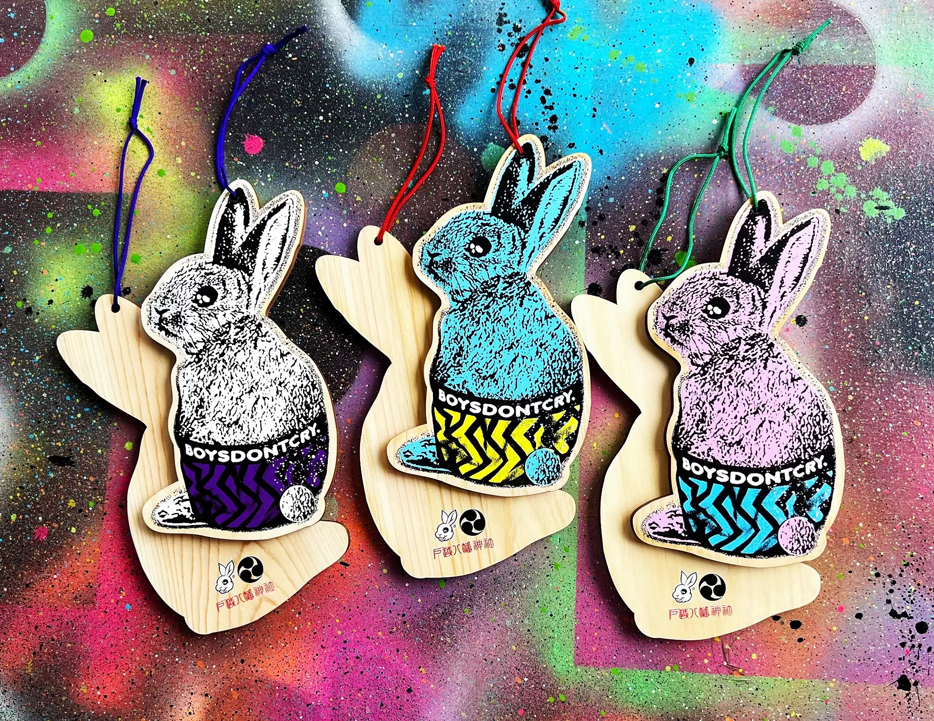 戸越八幡神社×MADBUNNY®︎ ART EXHIBITION 「BUNNY FEVER