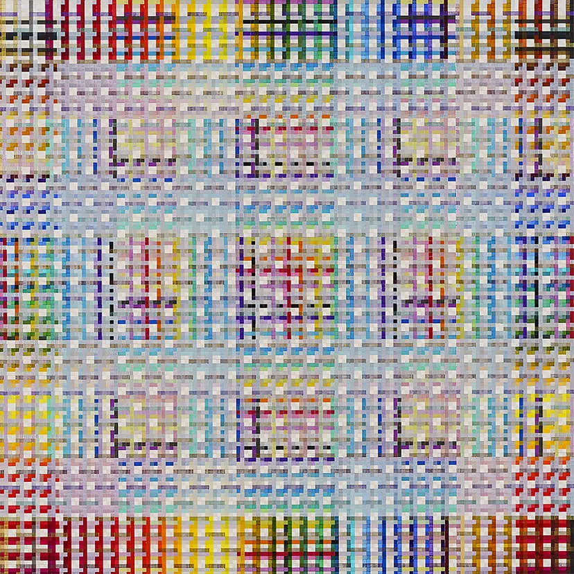 川人綾 展　My Grid Paintings: 2016-2021