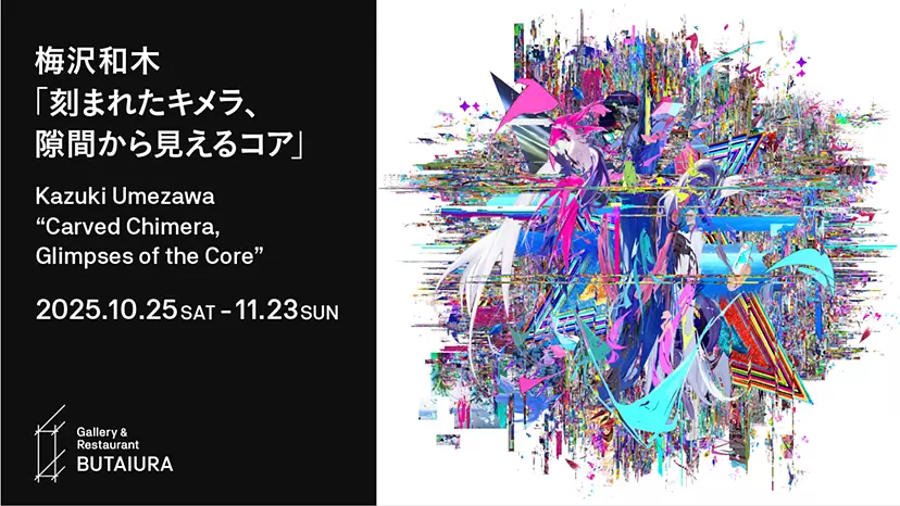 梅沢和木個展「刻まれたキメラ、隙間から見えるコア」 | ArtSticker