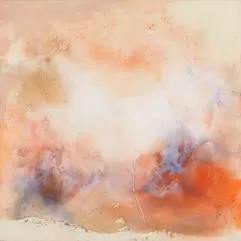 横尾龍彦　題不明　油彩F3号　幻想画家　神奈川県立近代美術館 福岡県立美術館他 横尾龍彦 題不明 油彩F3号 幻想画家 神奈川県立近代美術館 福岡