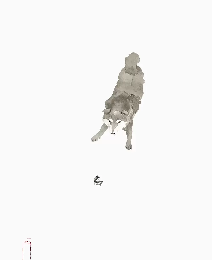 余白を描く