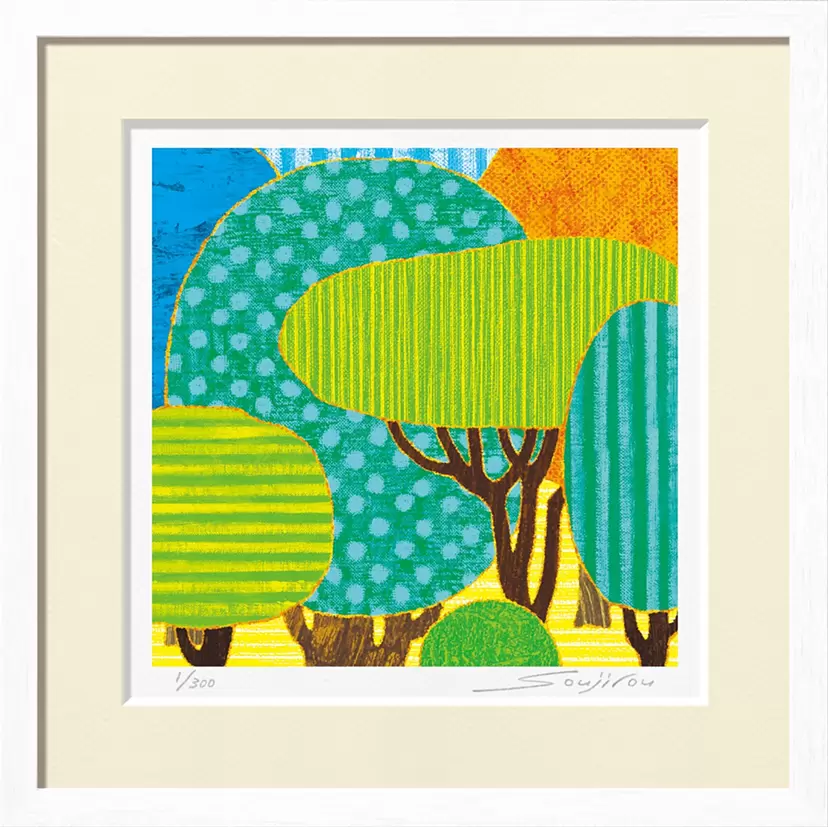 GREEN FOREST (A-001, 40 square)