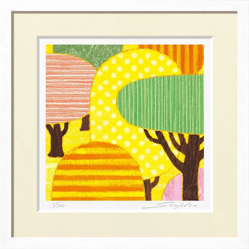 yellow forest（A-004・40角）