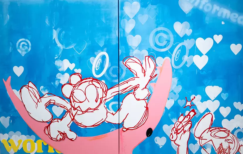 絵画 COIN PARKING DELIVERY Rookie #013 生存本能 by COIN PARKING DELIVERY | 現代アートの販売・通販
