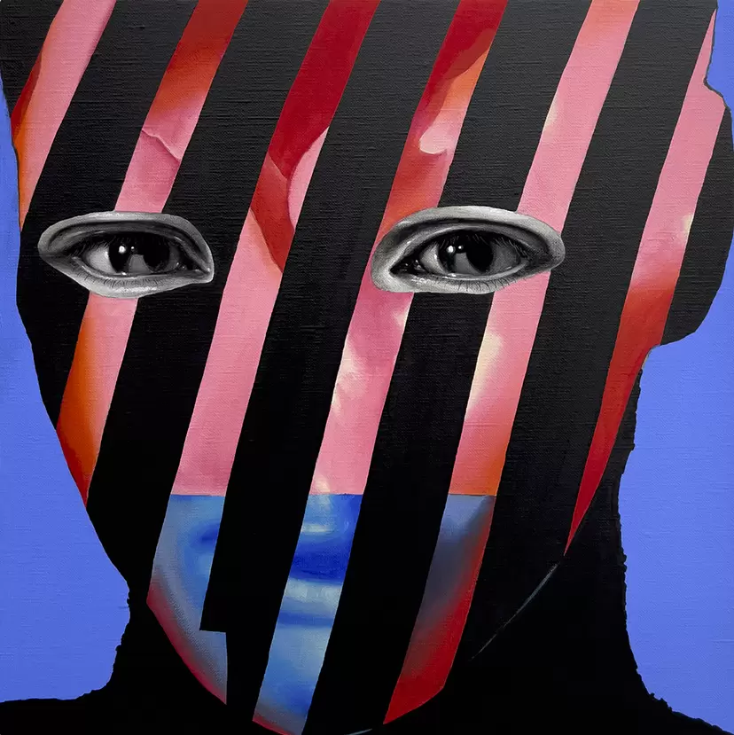 Portrait of dazzle AD #293 by 松山しげき | 現代アートの販売・通販