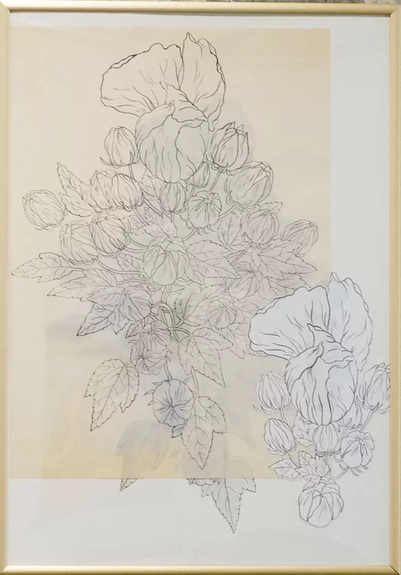 Drawing for a Bodhisattva