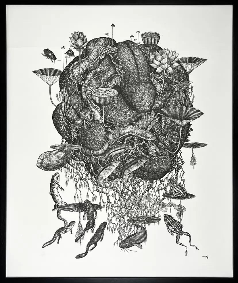 複製画】脈動する惑星 by 村山大明 | 現代アートの販売・通販 | ArtSticker