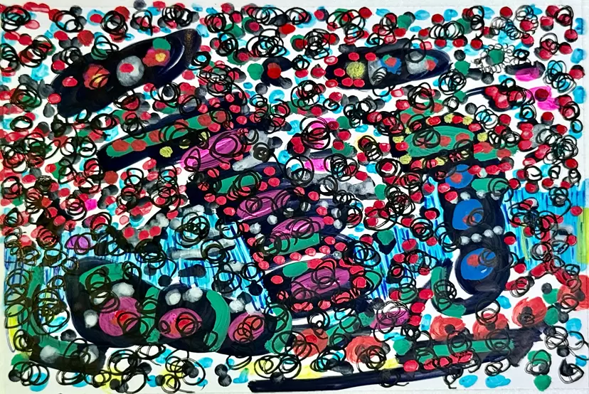 オンラインショップ 自画像 コウヘイ画伯 耕平 林 油彩画 絵画