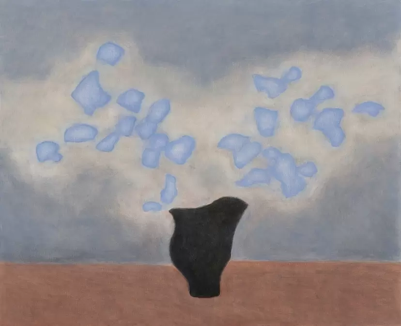 Blue in Vase 藍色花束