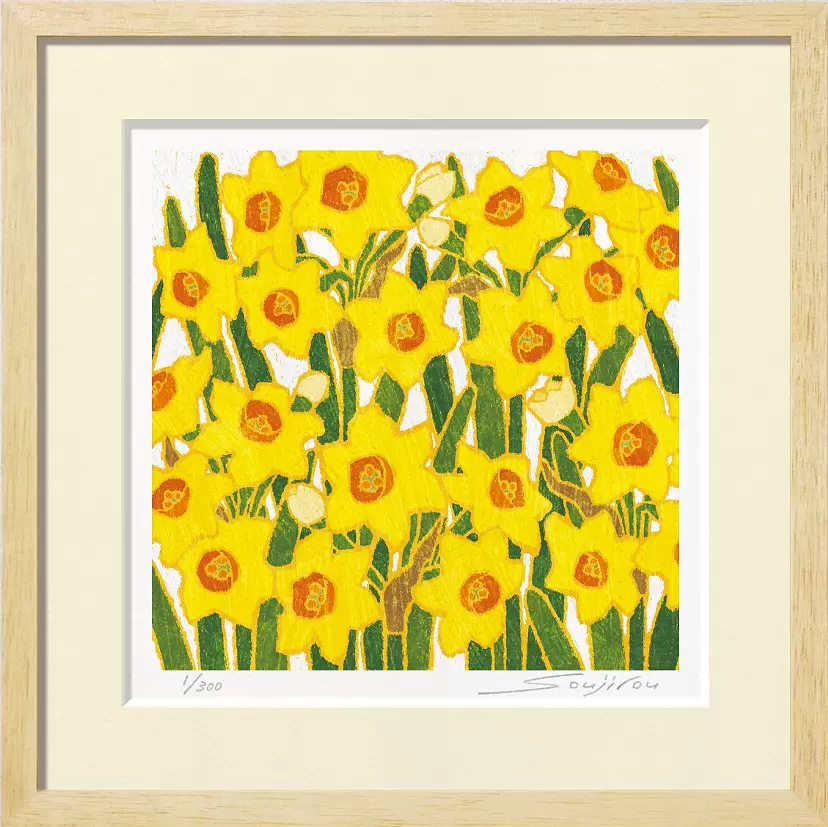 Hooray narcissus (FW-041, 30 square)