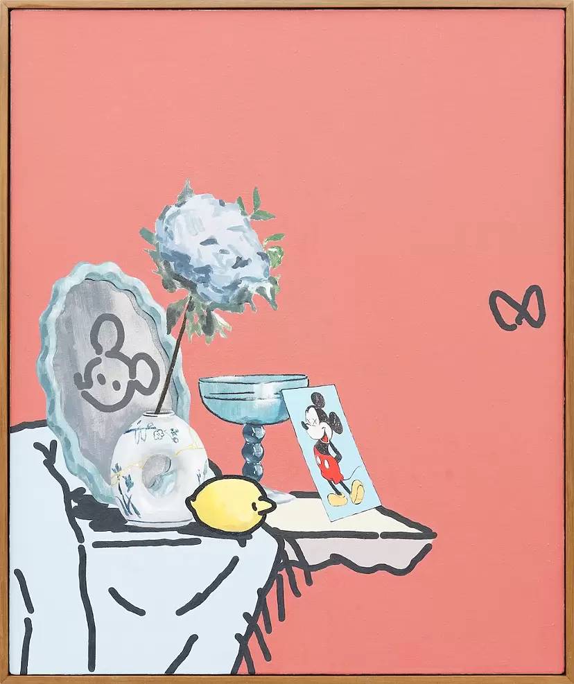 Still Life with Mouse and Mirror