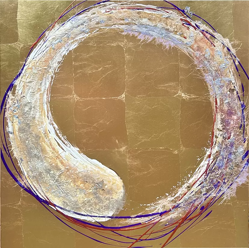 ジュエリー絵画 beautiful behind the wall 西の風穴 / Blowing cave:West by 西澤 直美 | 現代アートの販売・通販