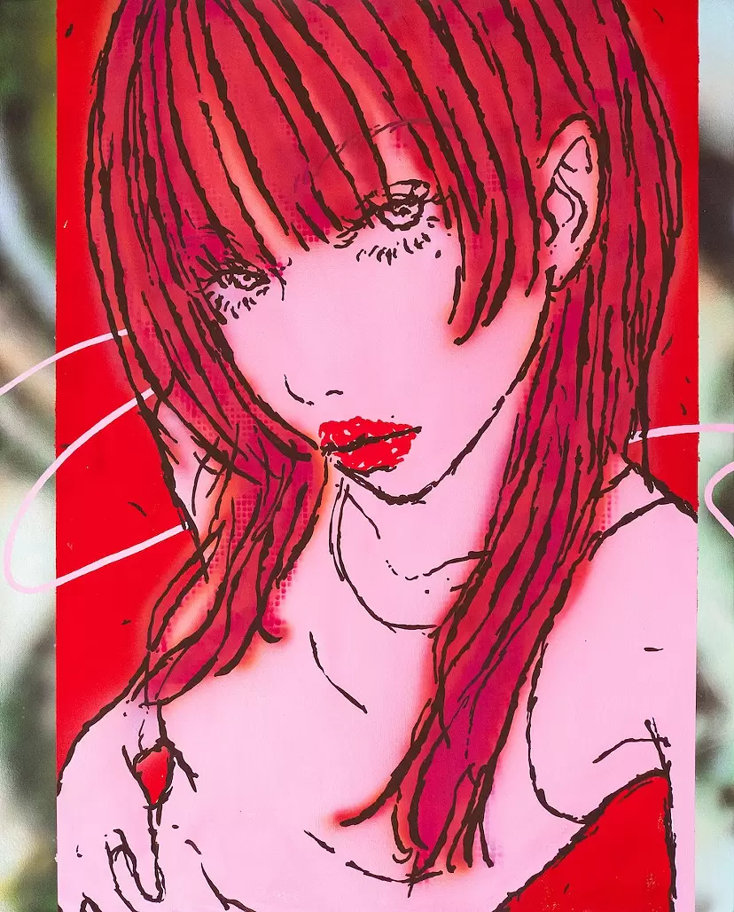 monochrome(red) #004