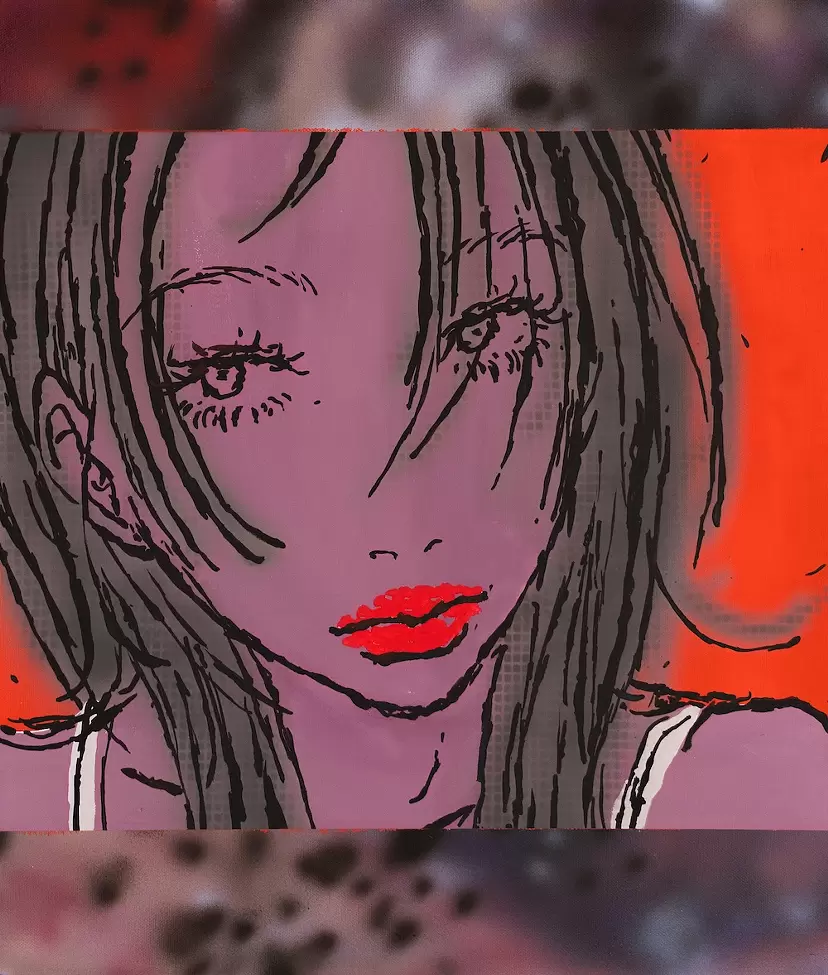 monochrome(red) #002