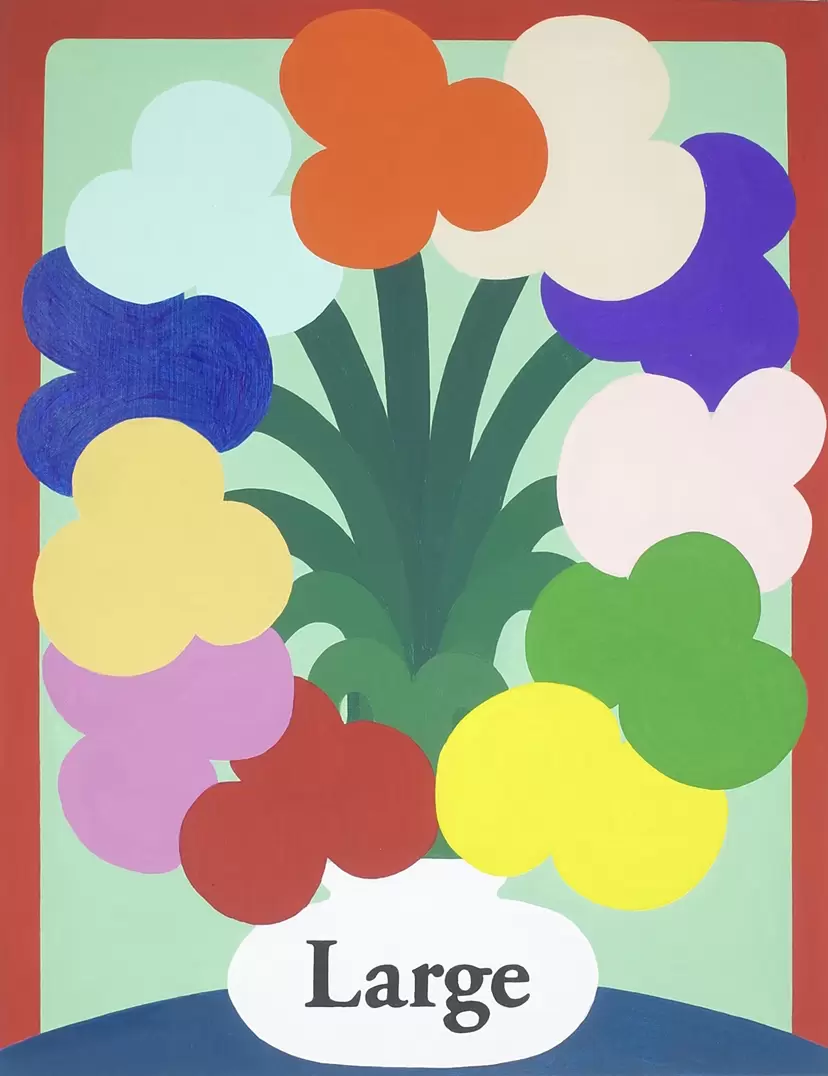 お花の鉢（large）