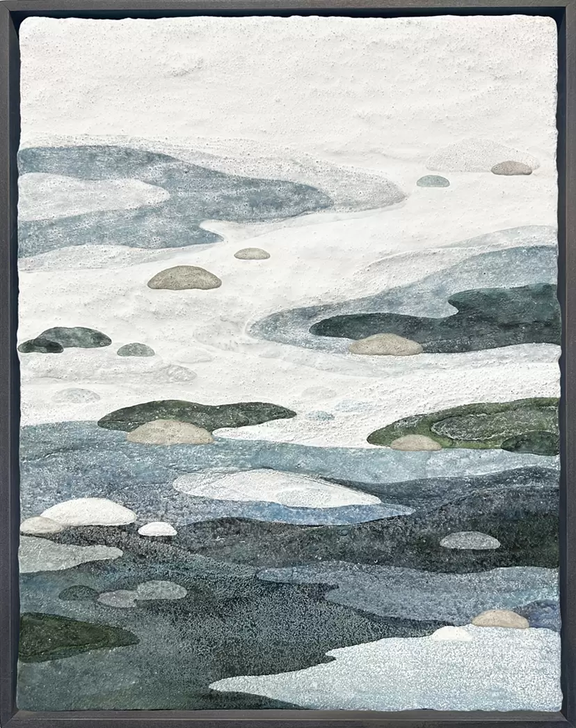 藍色河流的一端 / One End of the Blue River