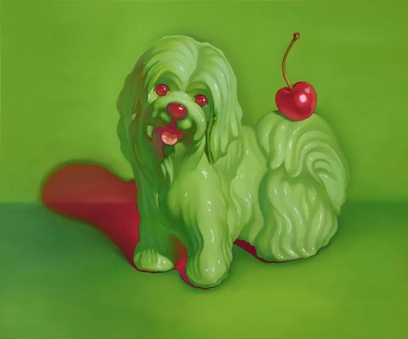 absolute difference series "Pistachio cream dog"