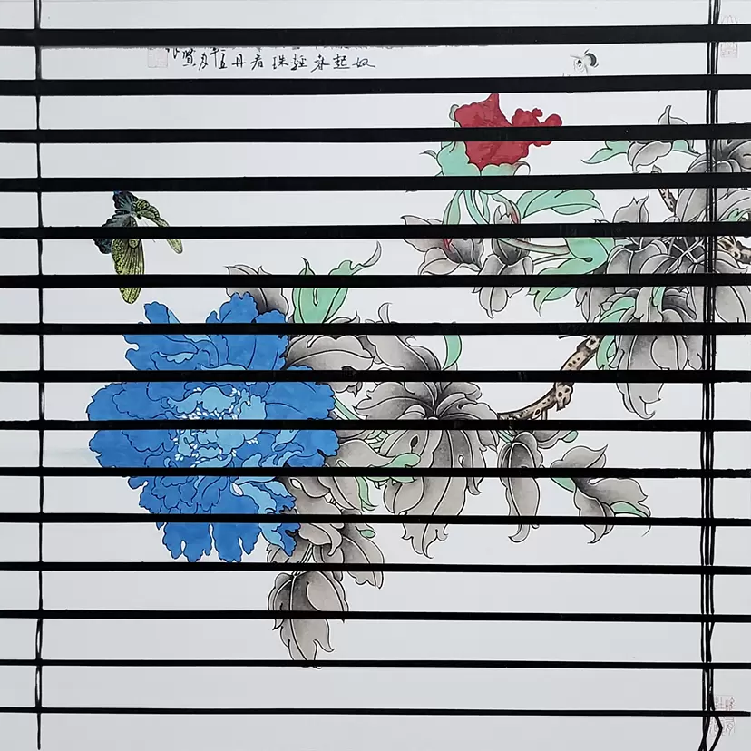 Across the Window: Beyond the Blooms