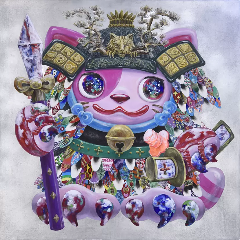 甲斐千香子さん　原画作品 鱗 No.26 by 甲斐千香子 | 現代アートの販売・通販 | ArtSticker