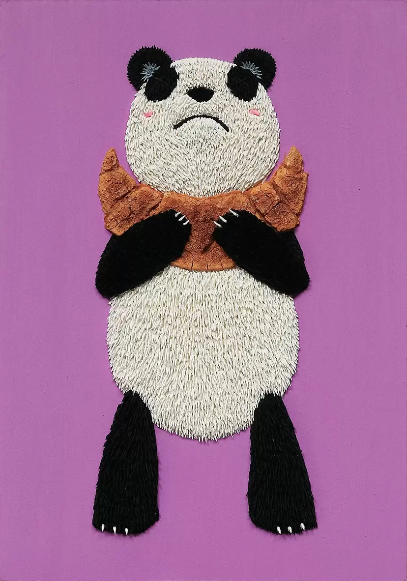 Panda & Le Pain-Da !_Un croissant