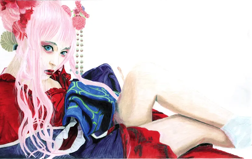 kimono woman #3