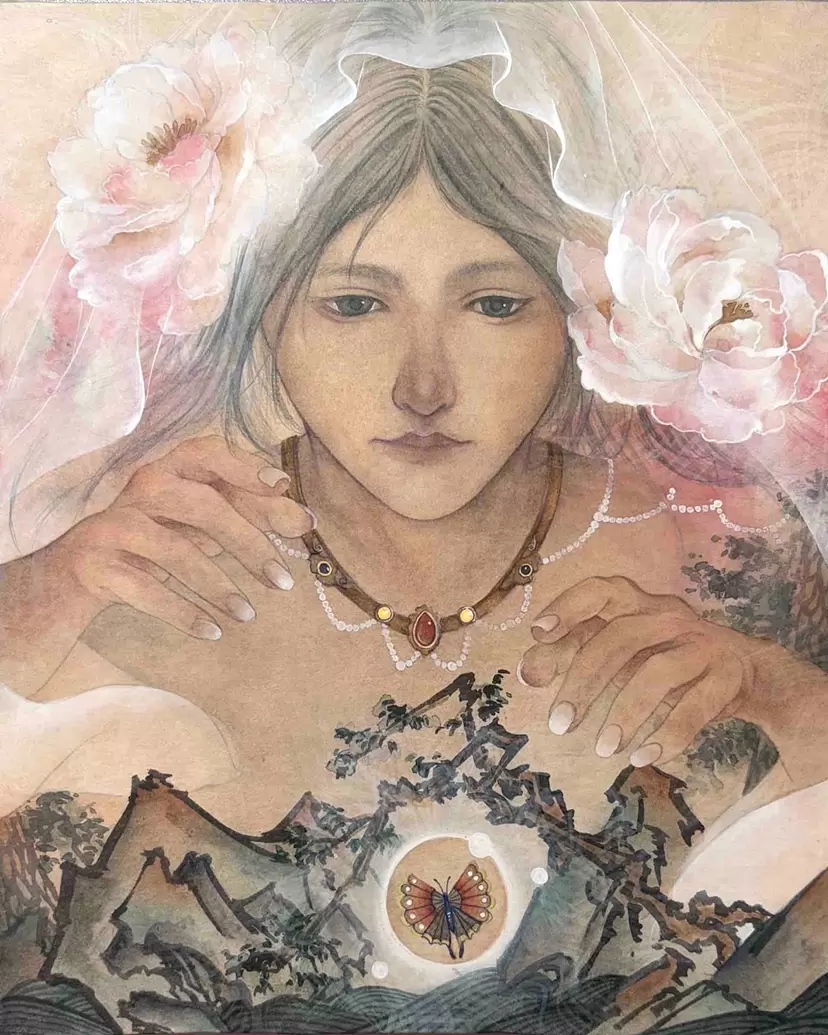 慈光桃源図