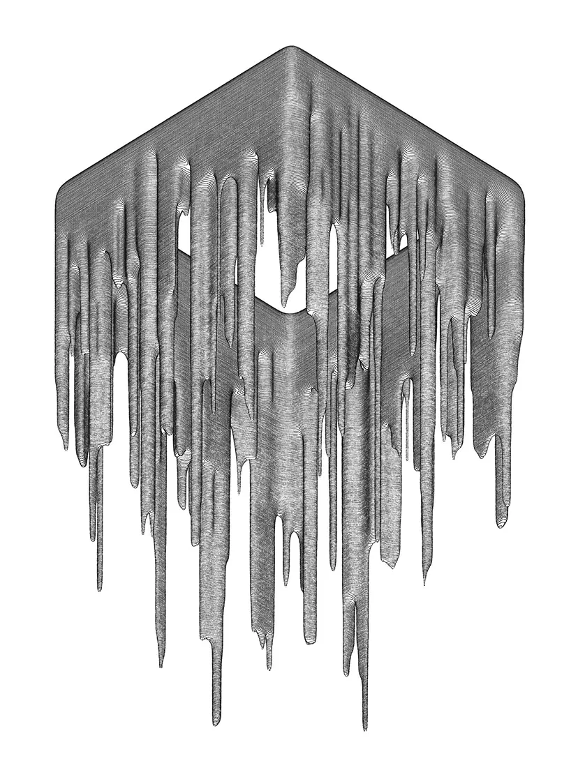 NATURE/CODE/DRAWING Icicle algorithm