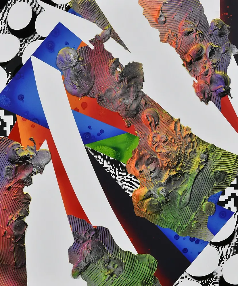 combination- waves 2 by 松村咲希 | 現代アートの販売・通販 | ArtSticker