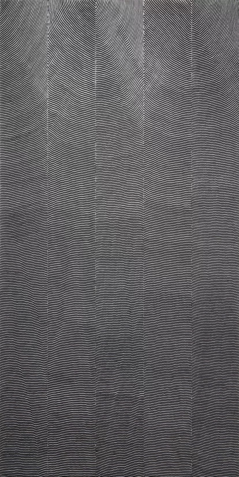 斜線を引いていく / I draw diagonal lines by 平子暖 | 現代アートの