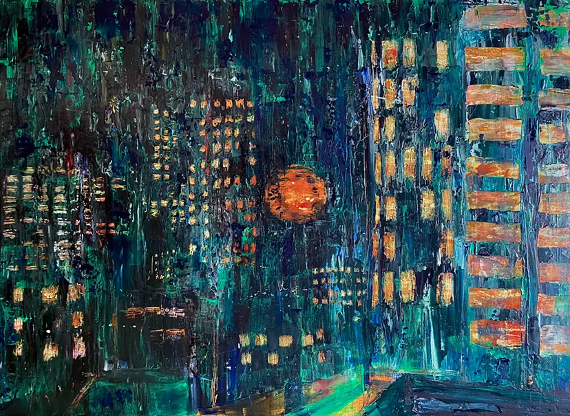 city lights