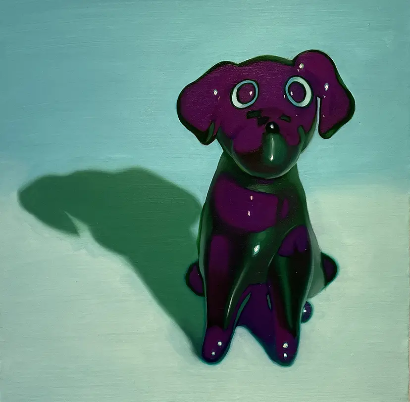 Ceramic dog &nbsp;IX