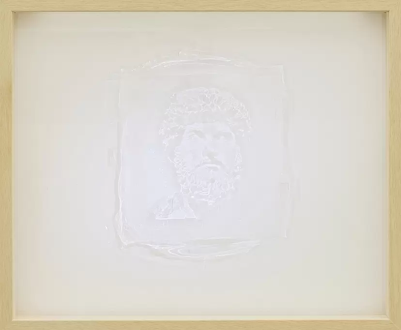 plaster statue (from "specimen")