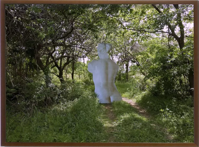“Landscape of a Summer Grove with a Colossus,” from the series “COLOSSUS”