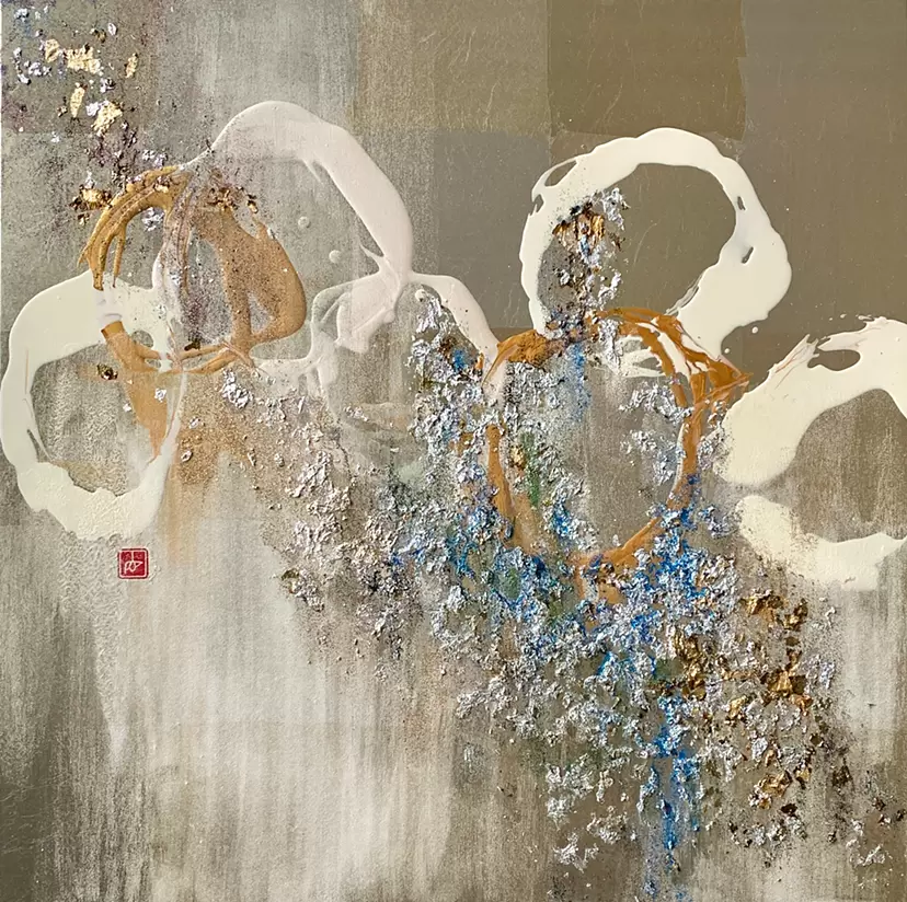 アート作品「雨」 東の通り雨 (Passing rain / East) by 西澤 直美 | 現代アートの販売