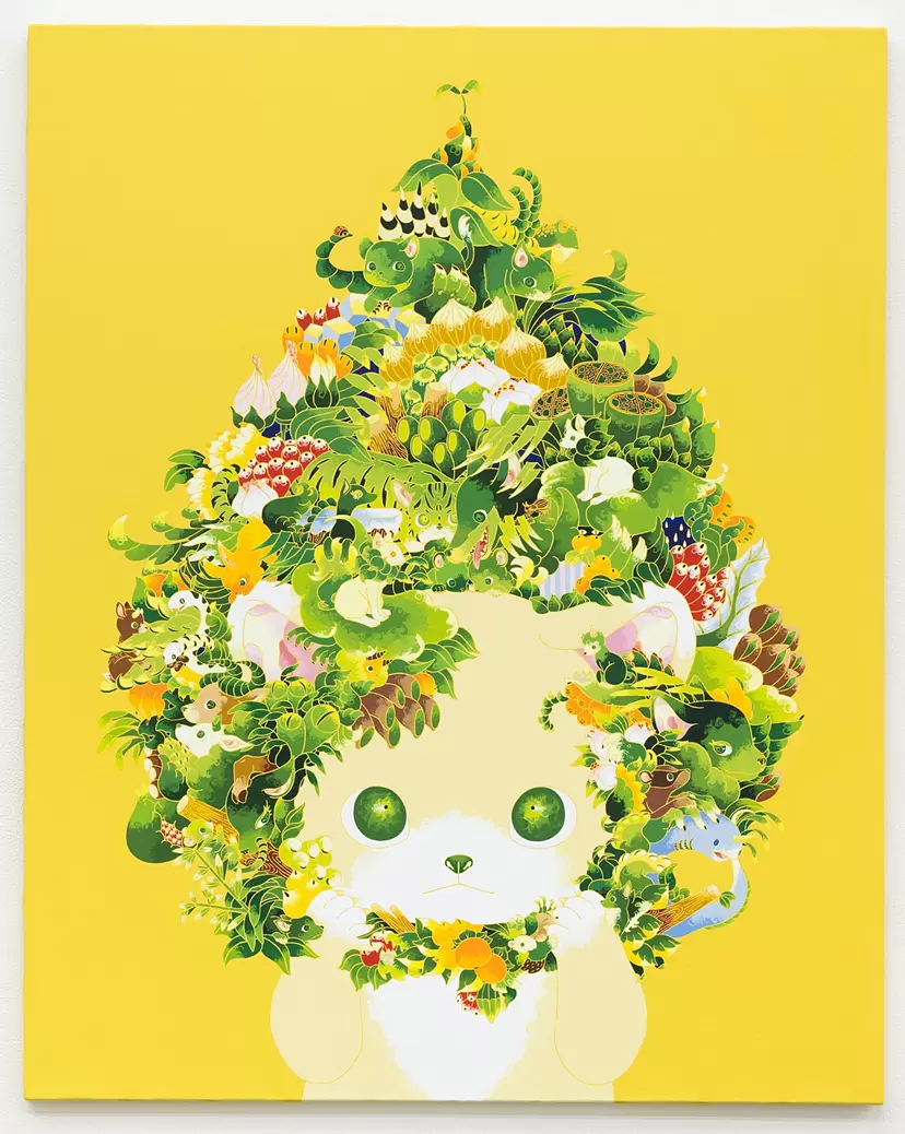 A tree (yellow)
