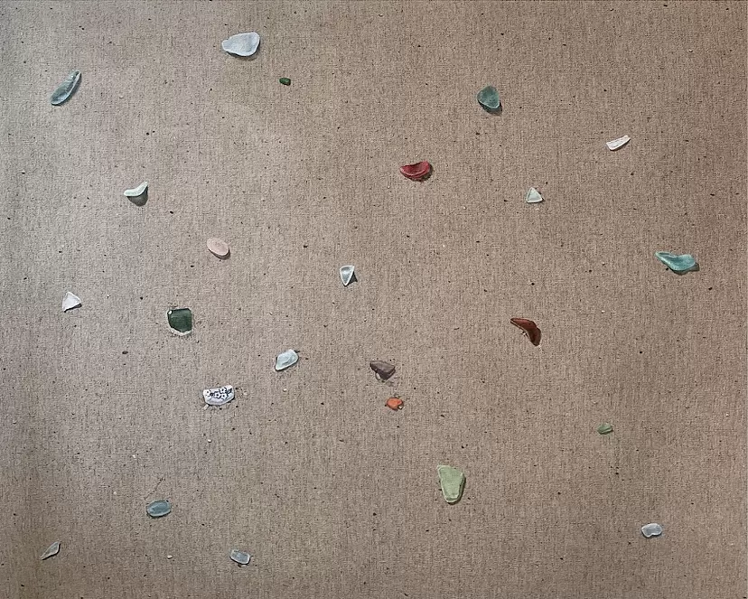 beach glass