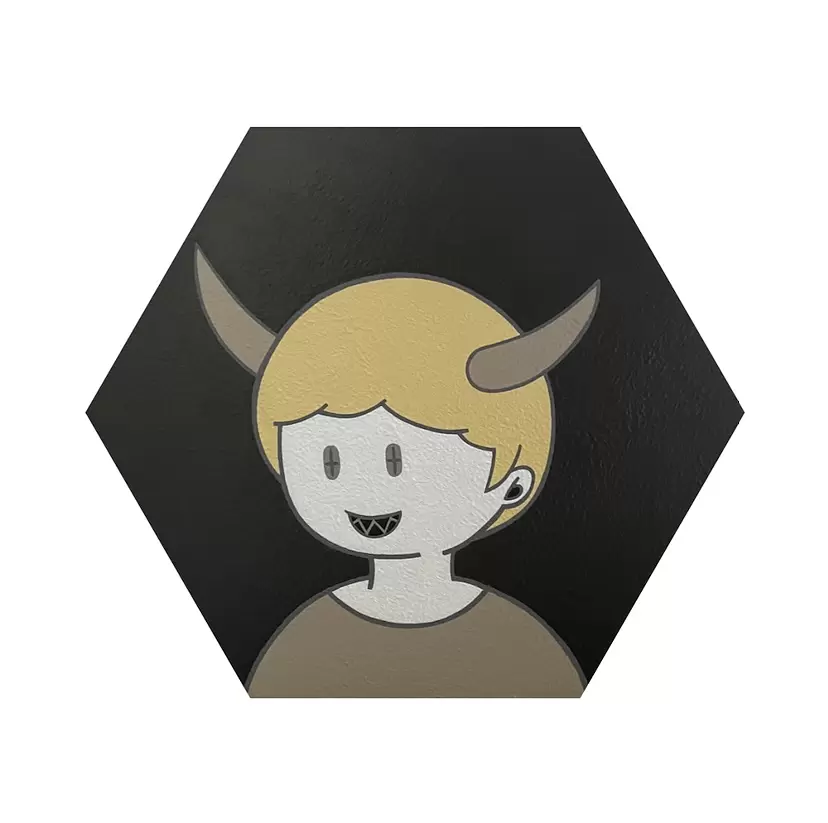 Toon Demon (White)