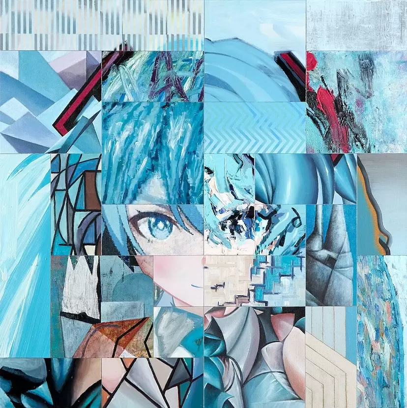 初音ミクⅠ by 星山耕太郎 | 現代アートの販売・通販 | ArtSticker