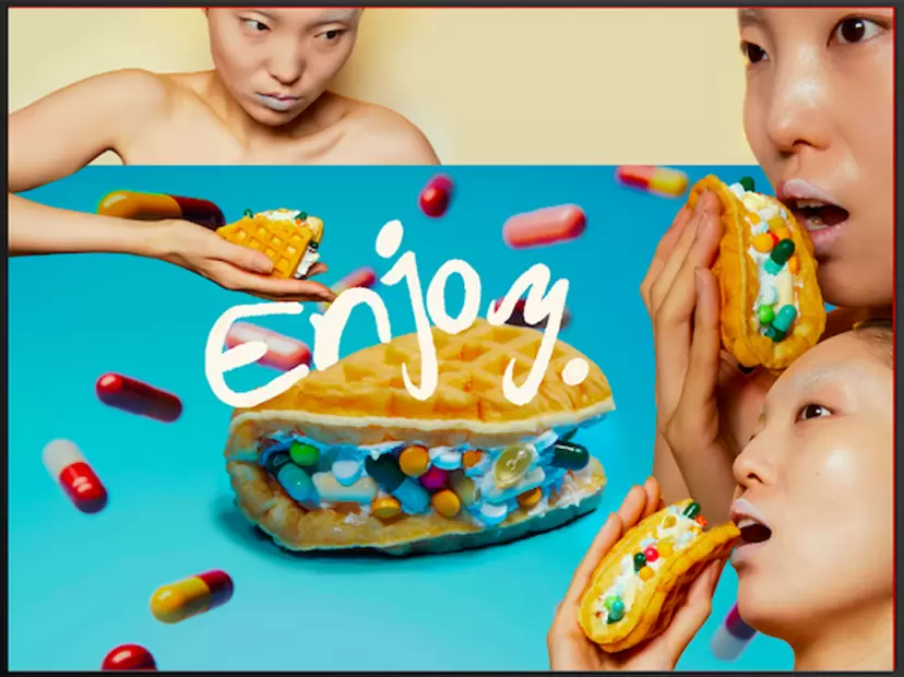 Nutrient-rich waffles/充满营养的华夫饼