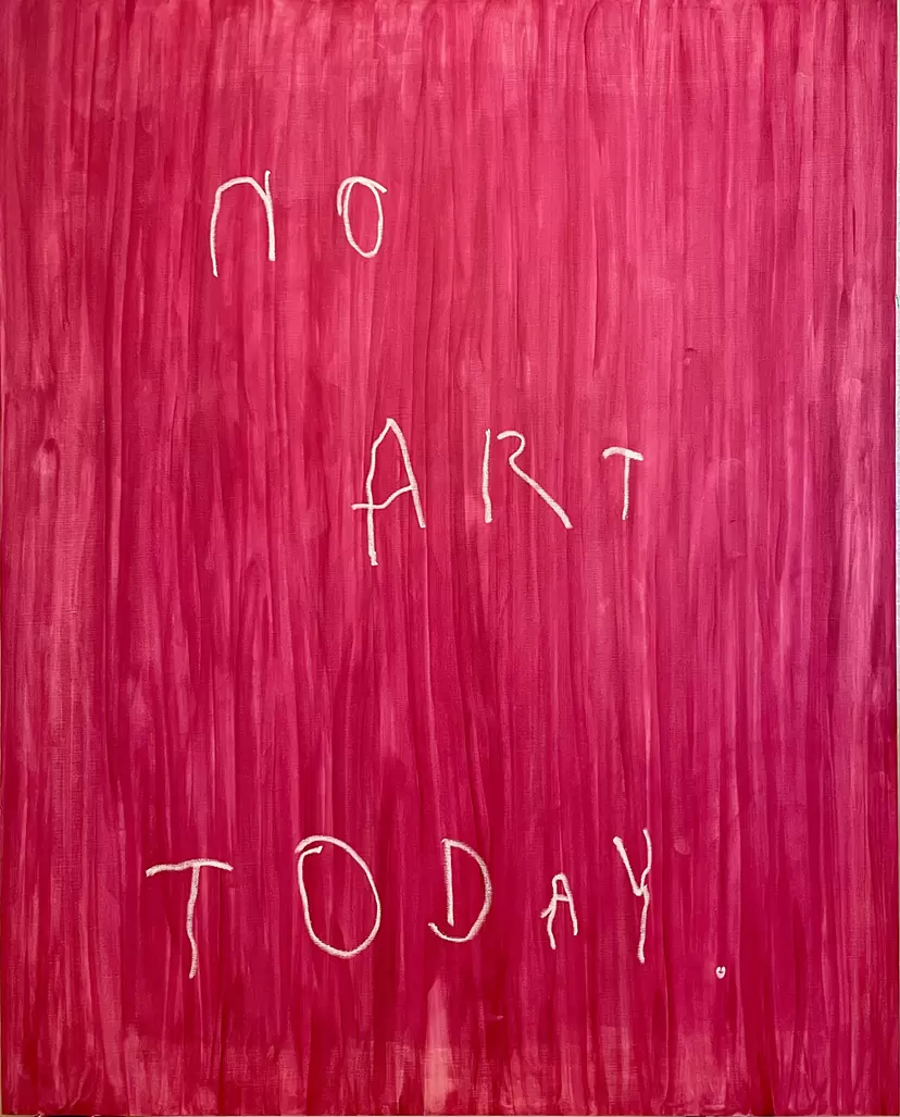 NO ART TODAY