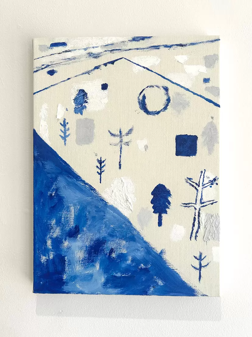 Trees and Mountain