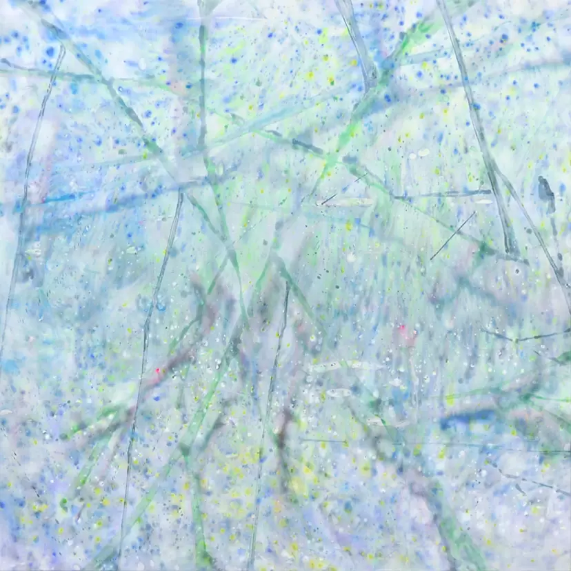 The boundary where the rain hits